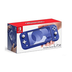 Console Nintendo Switch Lite Azul Novo