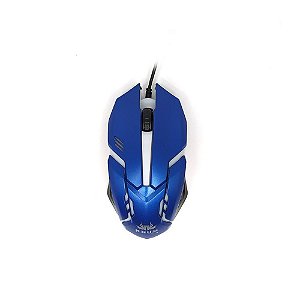 Mouse Gamer Azul Knup Novo