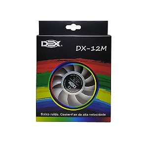 Cooler-Fan de Alta Velocidade Baixo Ruído DX-12M Dex Novo