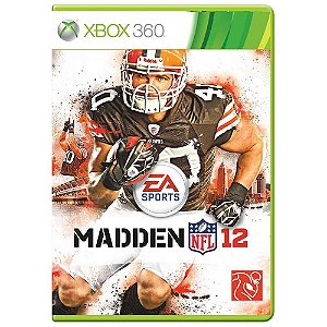 Jogo Madden NFL 12 Xbox 360 Usado S/encarte