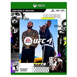 Jogo UFC 4 Xbox One e Series X Usado