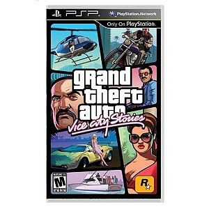 Jogo Grand Theft Auto Vice City Stories GTA PSP Usado S/encarte