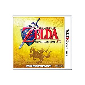 Jogo The Legend of Zelda Ocarina of Time 3D Nintendo 3DS Usado S/encarte