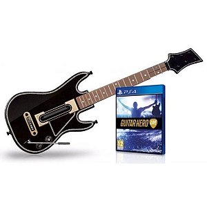 Guitarra Com Jogo Guitar Hero Live PS4 Usado