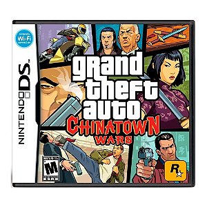 Jogo Grand Theft Auto Chinatown Wars GTA Nintendo DS Usado S/encarte