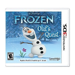 Jogo Frozen Olaf's Quest Nintendo 3DS Usado