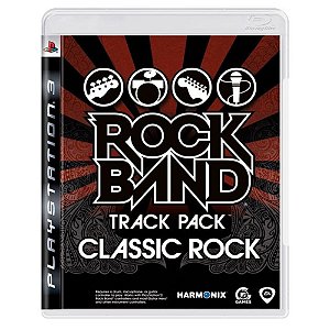 Jogo Rock Band Track Pack Classic Rock PS3 Usado