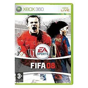 Jogo Fifa 08 Xbox 360 Usado PAL