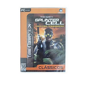 Jogo Tom Clancy's Splinter Cell Pandora Tomorrow PC Usado