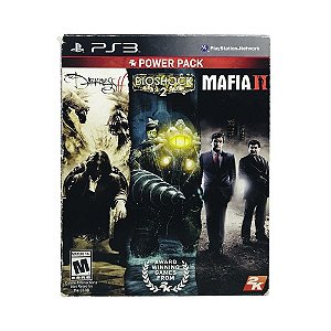 Jogos 2K Power Pack: Mafia II + Bioshock 2 + The Darkness 2 P PS3 Usado