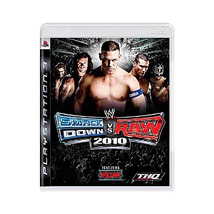 Jogo Smack Down vs. Raw 2010 PS3 Usado