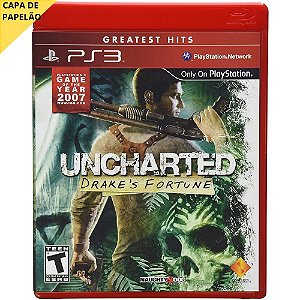 Jogo Uncharted Drake's Fortune P PS3 Usado