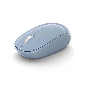 Mouse Sem Fio Bluetooth Pastel Blue Microsoft Novo