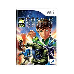Jogo Ben 10 Ultimate Alien Cosmic Destruction Nintendo Wii Usado
