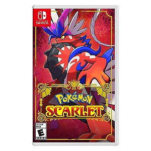 Jogo Pokémon Scarlet Nintendo Switch Novo