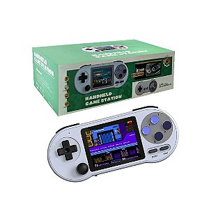 Video Game Retro Super Nintendo Portátil SF 2000 com 6.000 Jogos Novo