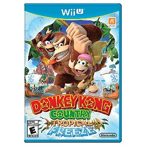 Jogo Donkey Kong Country Tropical Freeze Nintendo Wii U Usado