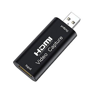 Adaptador Placa de Captura HDMI USB 2.0 Novo
