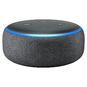 Amazon Echo Dot com Alexa 3ª Geração Preto Novo
