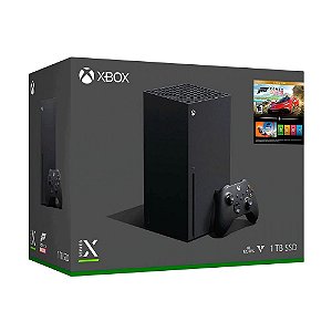 Console Xbox Series X Forza System Horizon 5 Microsoft Novo