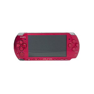 Console PSP 3000 Vermelho God of War Usado
