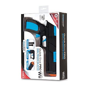 Pistola Quick Shot Pro Dual Trigger Blaster DreamGear Nintendo Wii Usado