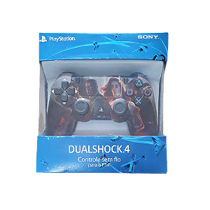 Controle PS4 Viúva Negra Sem Fio Primeira Linha Novo
