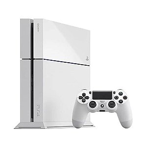 Console PS4 Fat Branco 1TB com 1 Controle Usado