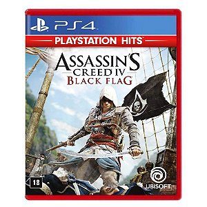 Jogo Assassin's Creed IV Black Flag PH PS4 Usado