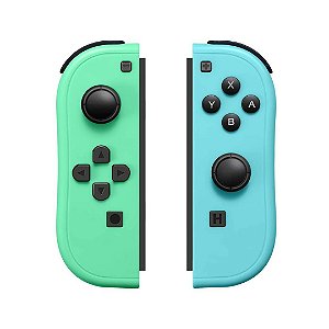 Controle Joy Pad Verde e Azul Primeira Linha Nintendo Switch Novo