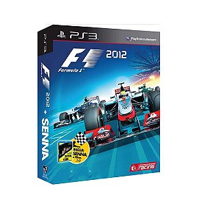 Jogo F1 Fórmula 1 2012 + Filme PS3 Usado