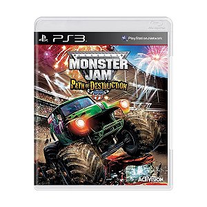 Jogo Monster Jam Path of Destruction PS3 Usado
