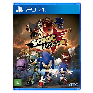 Jogo Sonic Forces PS4 Usado S/encarte