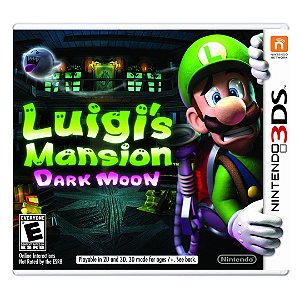 Jogo Luigis Mansion Dark Moon 3DS Usado