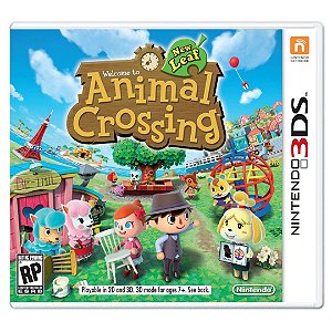 Jogo Animal Crossing New Leaf 3DS Usado