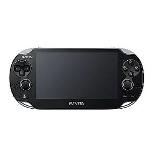 Console Playstation Vita Slim Preto Desbloqueado Usado