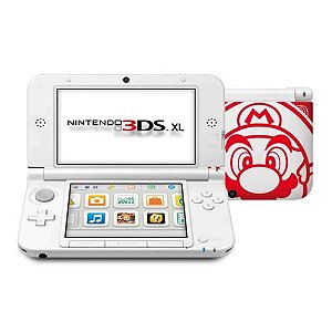 Console Nintendo 3DS XL Mario White Edition Seminovo