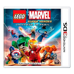 Jogo Lego Marvel Super Heroes 3DS Usado