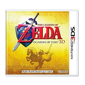 Jogo The Legend of Zelda Ocarina of Time 3D 3DS Usado