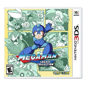Jogo Mega Man Legacy Collection 3DS Usado
