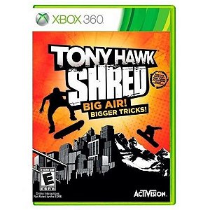Jogo Tony Hawk Shred Big Air! Big Tricks! Xbox 360 Usado