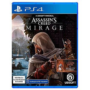 Jogo Assassin's Creed Mirage PS4 Novo