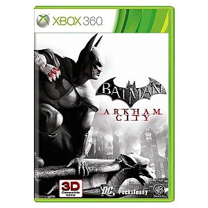 Jogo Batman Arkham City Xbox 360 Usado S/encarte