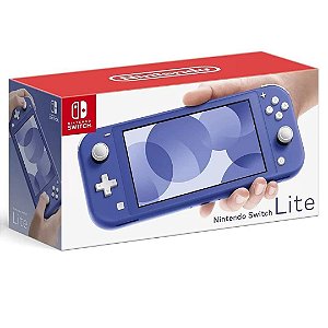 Nintendo Switch Lite Destr 128GB Azul Com Caixa Usado NS XJJ70031726859