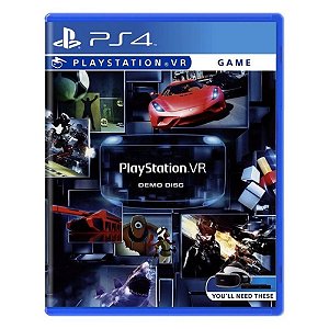 Jogo Playstation VR Demo Disc PS4 Usado S/encarte