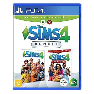 Jogo The Sims 4 + Gatos e Cães Bundle PS4 Usado