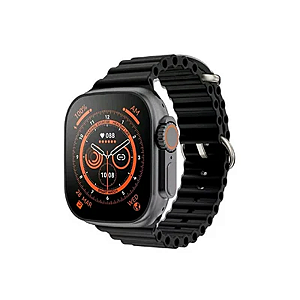 Relógio SmartWatch HW Ultra 2 49mm com 7 Pulseiras Preto Howear Novo
