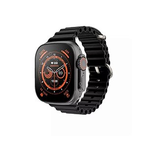 Relógio SmartWatch W68 Preto Microwear Novo
