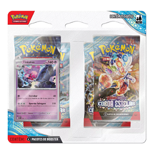 Blister Quadruplo Pokemon Tinkaton Escarlate e Violeta 7 Coroa Estelar Novo
