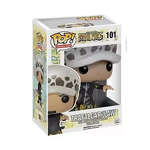 Boneco Funko Trafalgar Law One Piece Novo